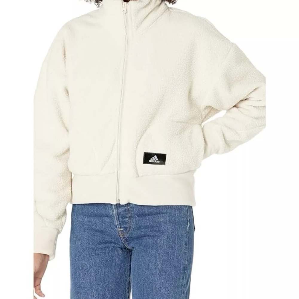 NWT Adidas Sherpa jacket 3X